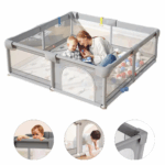 Cercadinho Bebê Grande Chiqueirinho Infantil Cercado 180x150